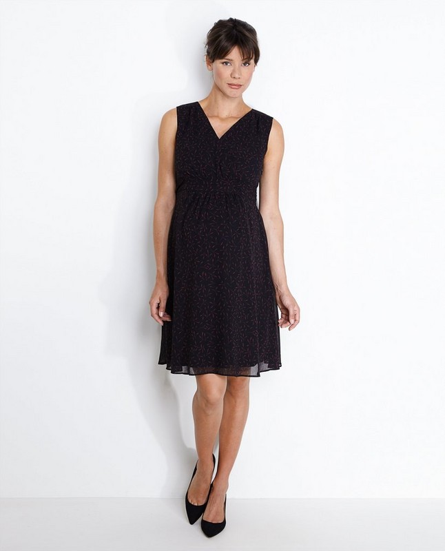 soepele chiffon jurk joli ronde | jbc belgique