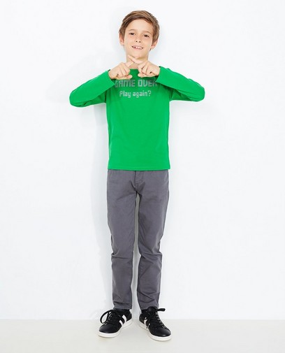 Longsleeve mit Aufschrift Longsleeve mit Aufschrift