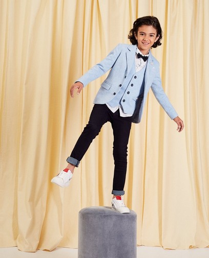 Blazer met denim look communie Blazer met denim look communie