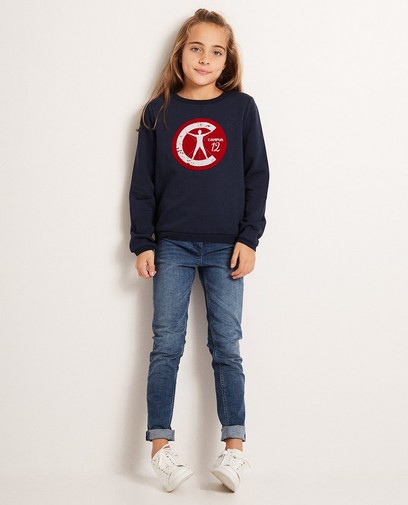 Nachtblauwe sweater Nachtblauwe sweater