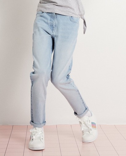 Lichtblauwe stretchjeans Lichtblauwe stretchjeans