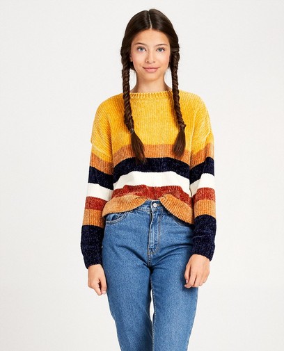 Trui met color block Trui met color block