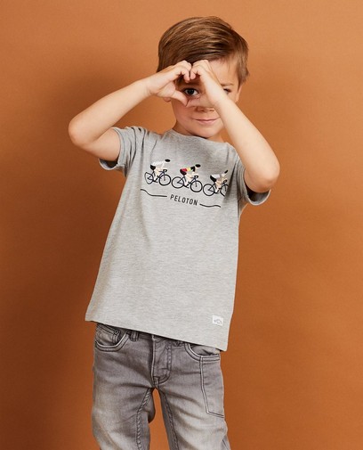 Grijs T-shirt Baptiste, 2-7 jaar Grijs T-shirt Baptiste, 2-7 jaar