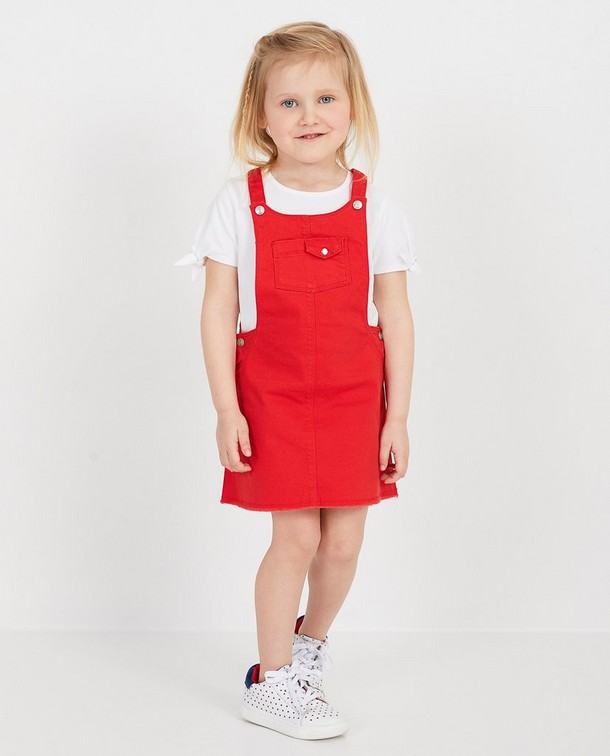 Stoere salopettejurk van Samson Stoere salopettejurk van Samson