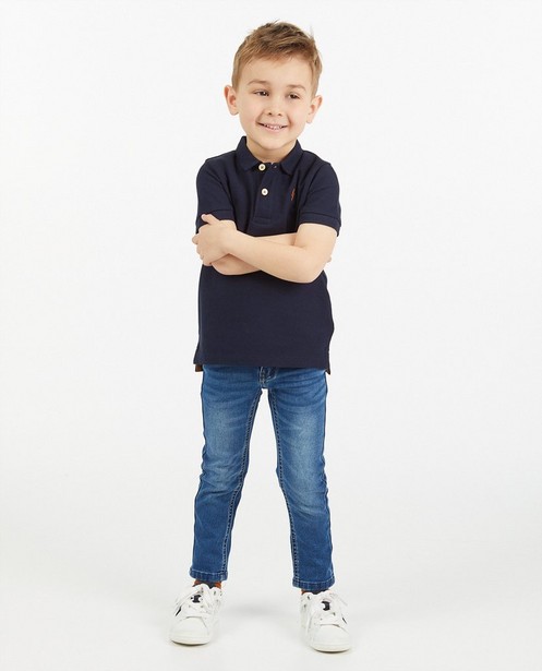 Blauwe slim jeans Simon, 2-7 jaar - verstelbare taille - JBC NL