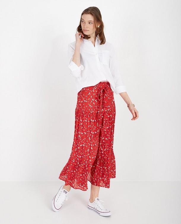 Fris in rood en wit Fris in rood en wit