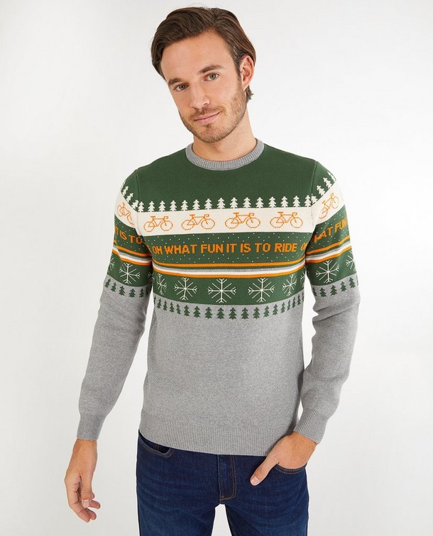 Cyclisme + jumelage + pull de Noël Cyclisme + jumelage + pull de Noël