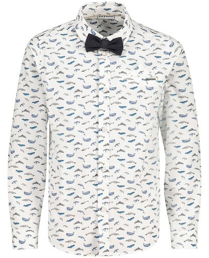 Chemise blanche avec imprimé Communion Chemise blanche avec imprimé Communion