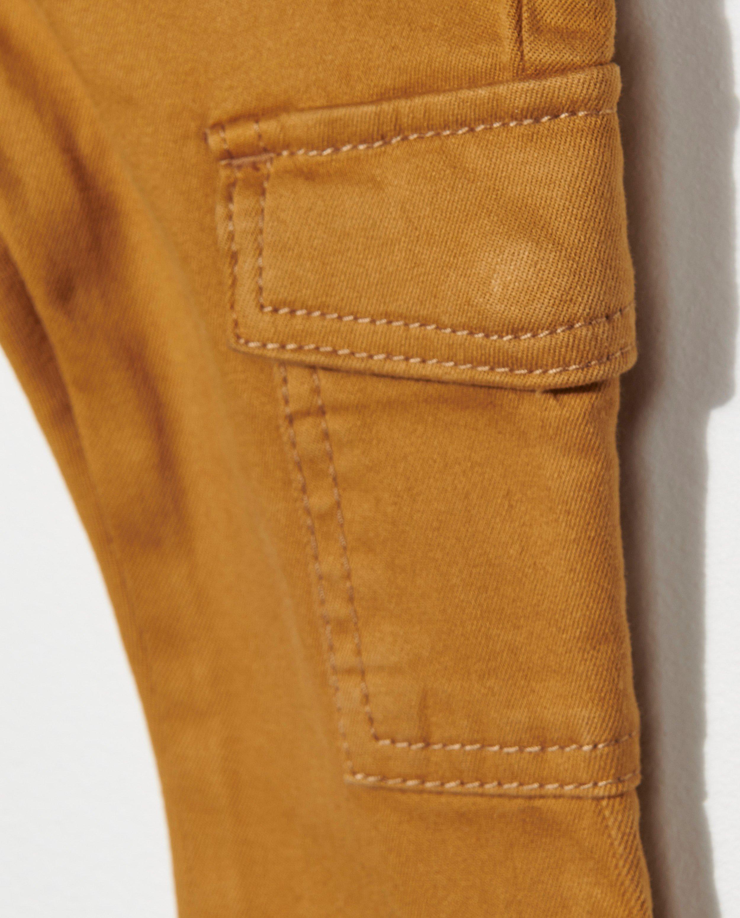 Camelkleurige broek