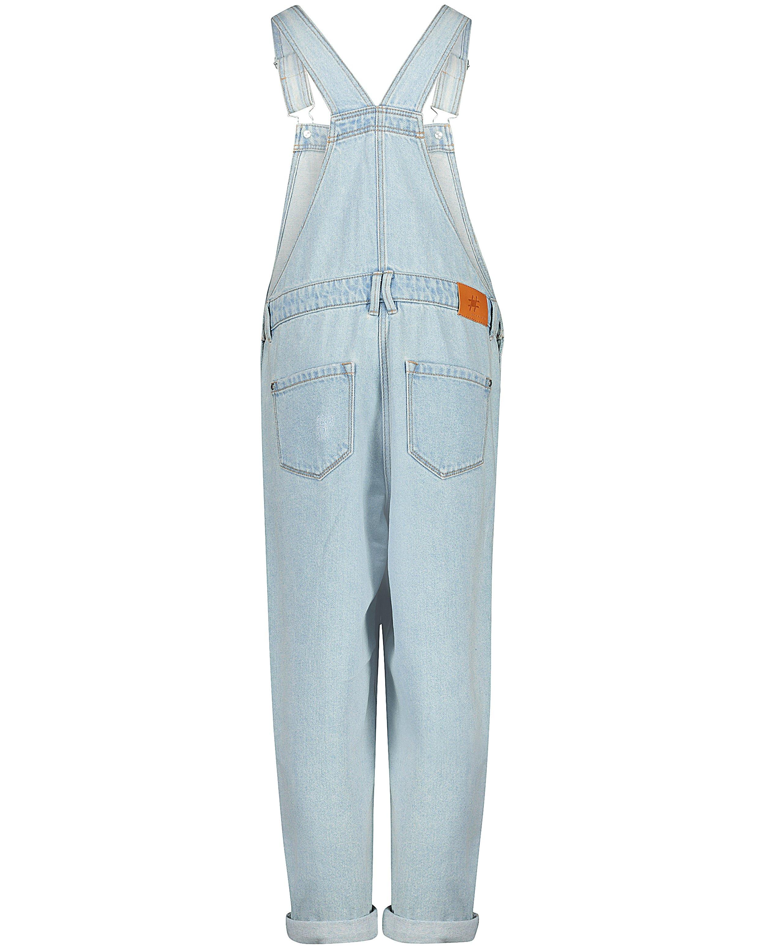 Lichtblauwe salopette van denim #LikeMe