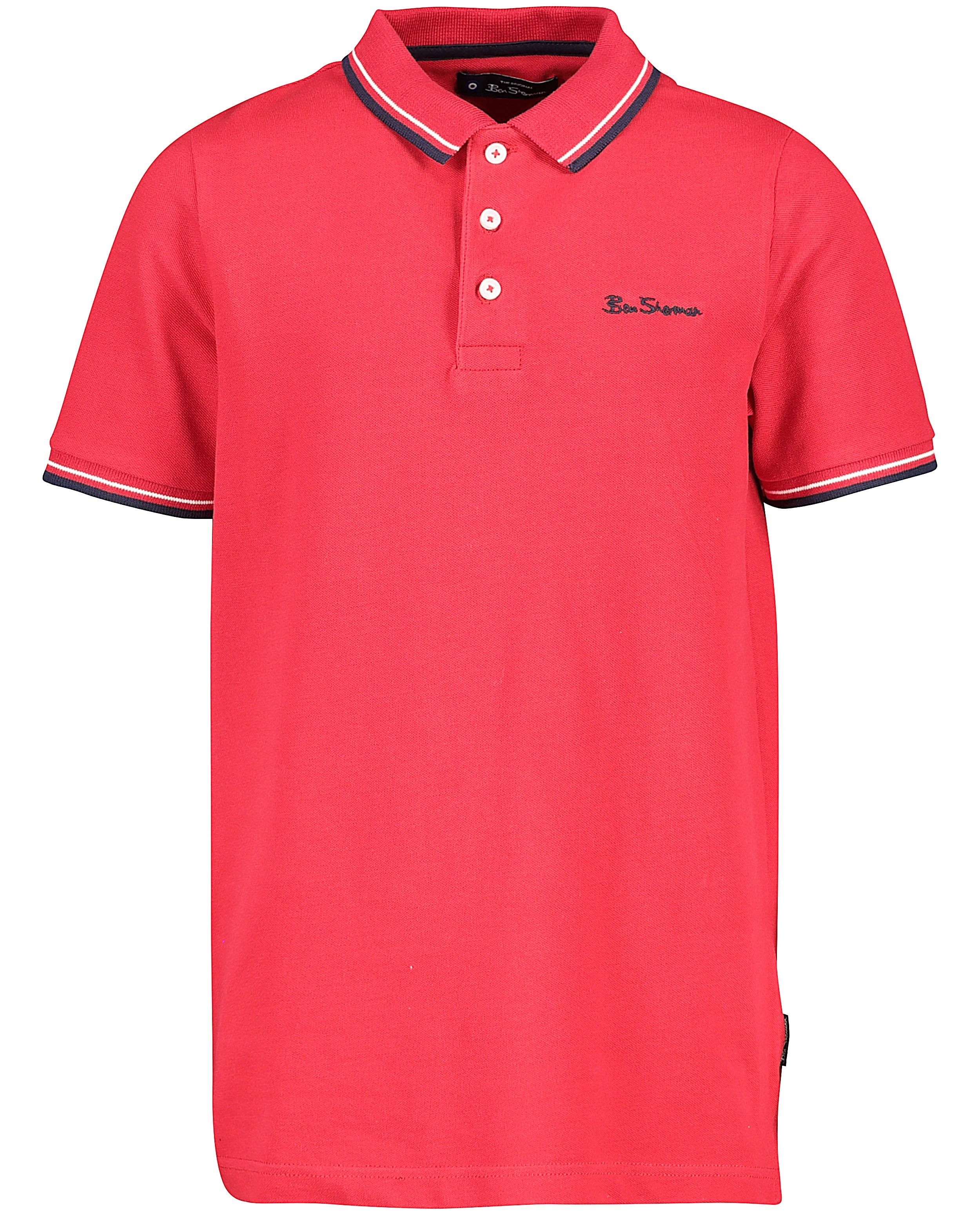 Rotes Poloshirt Ben Sherman