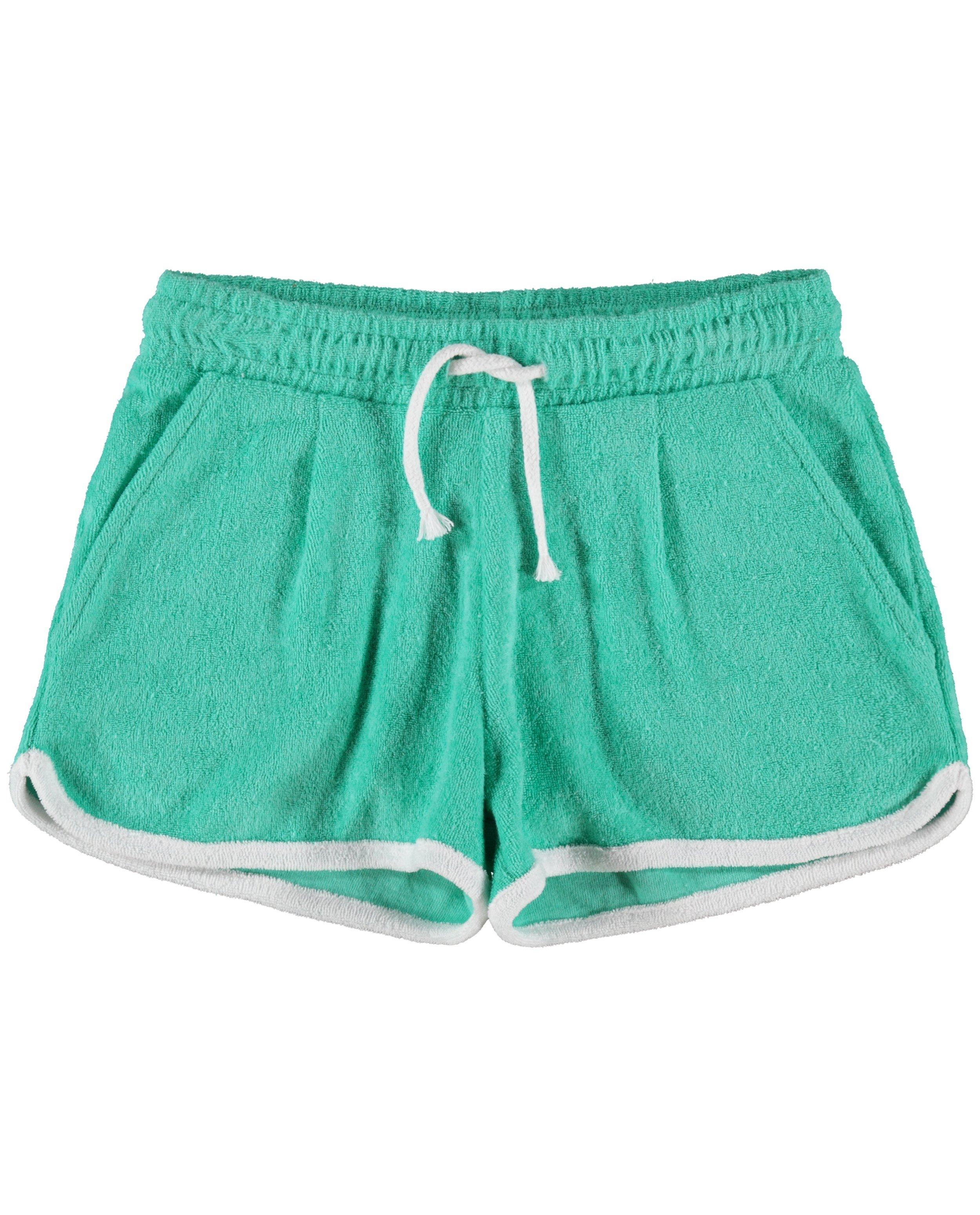 Sponzen short in groen