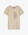 T-shirt met paillettenprint Geisha - null - Geisha