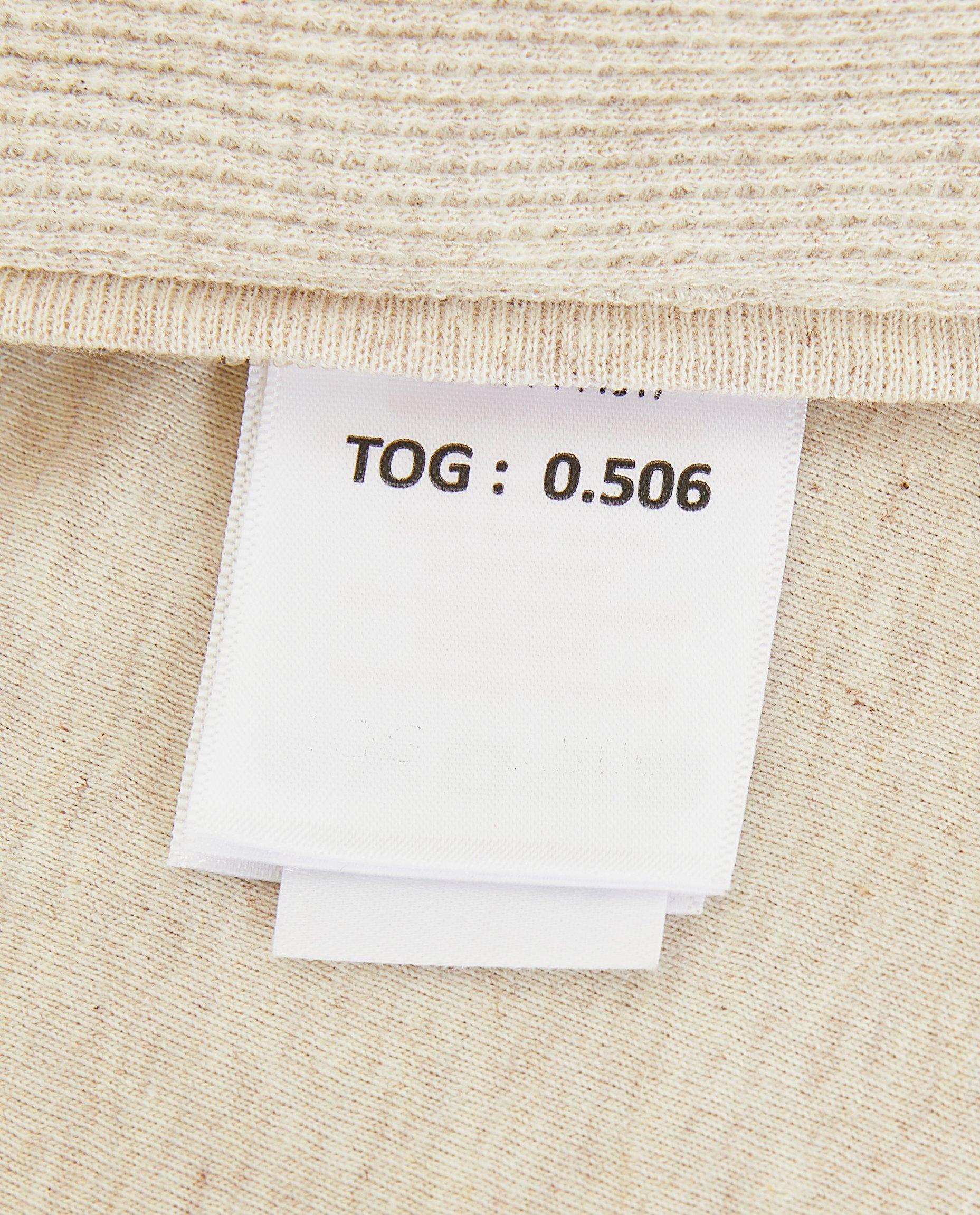 Nachtkleding - Slaapzak met wafelpatroon, TOG 0,506