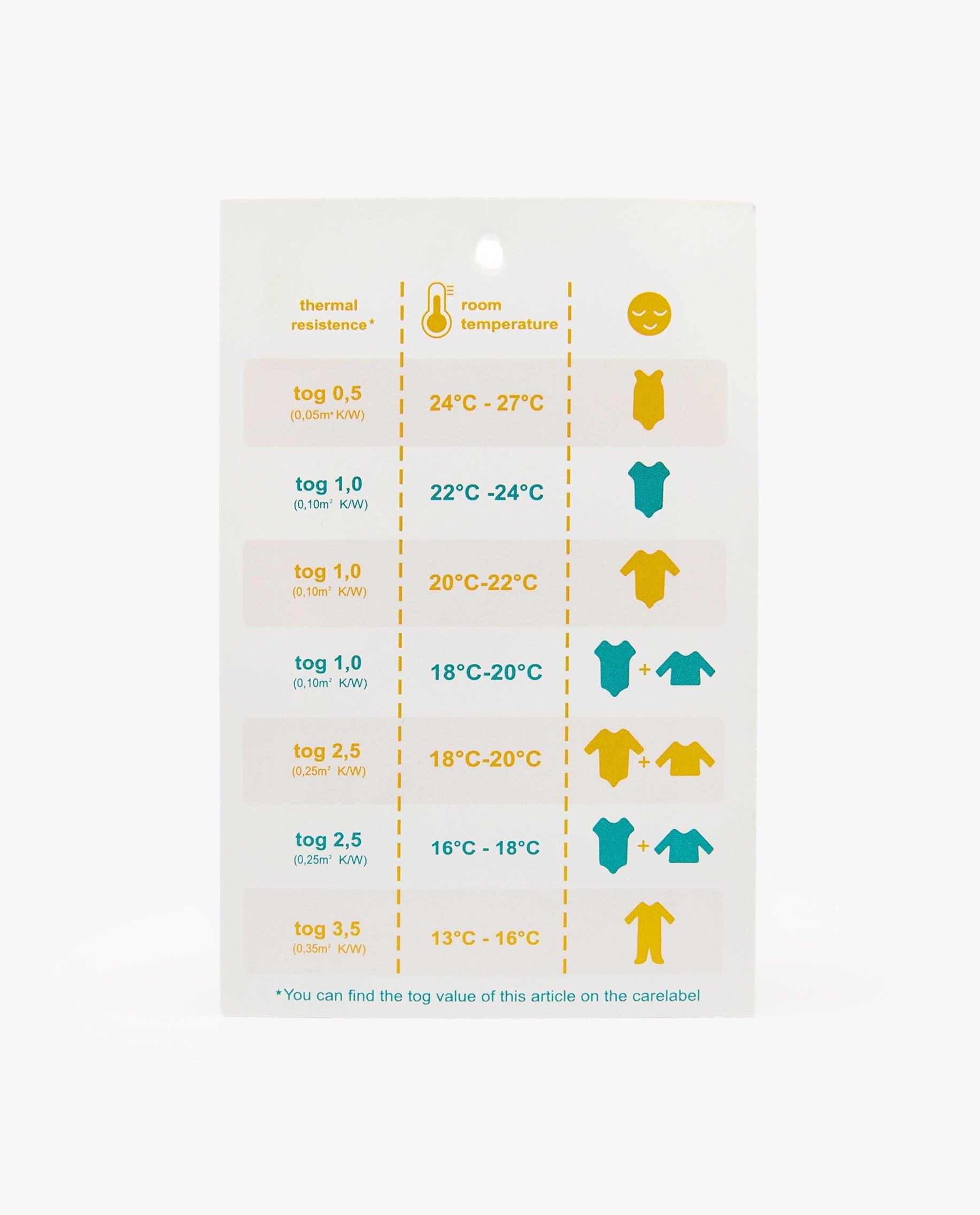 Nachtkleding - Slaapzak met wafelpatroon, TOG 0,506