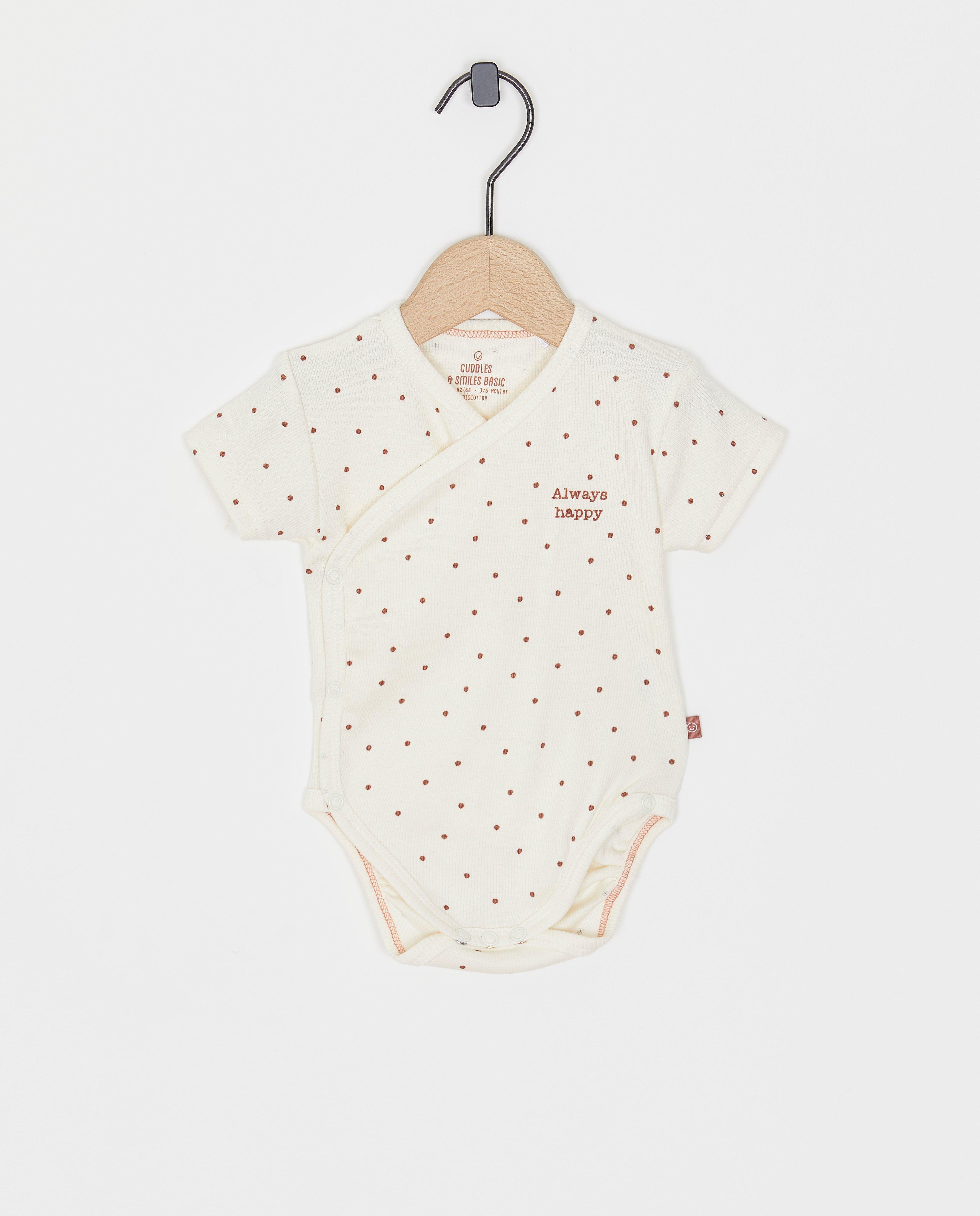 Romper met overslag - null - Newborn 50-68