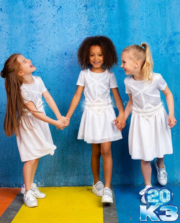 '20 ans K3' robe avec ceinture lumineuse '20 ans K3' robe avec ceinture lumineuse