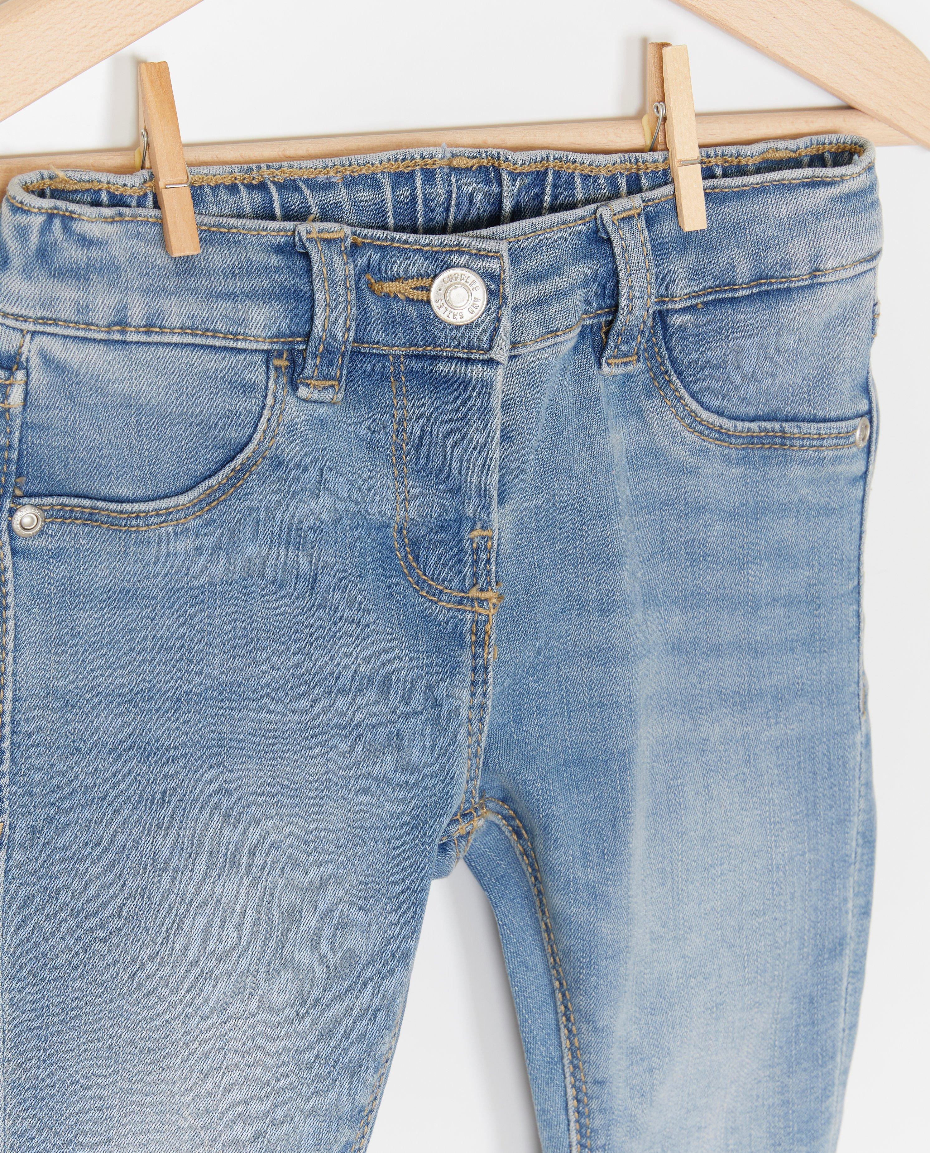 Broeken - Blauwe jeans, skinny fit