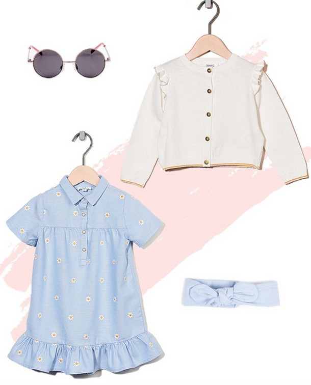 Une tenue d'été fleurie Une tenue d'été fleurie