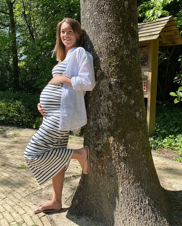 Zwangerschapsoutfit voor zonnig weer Zwangerschapsoutfit voor zonnig weer